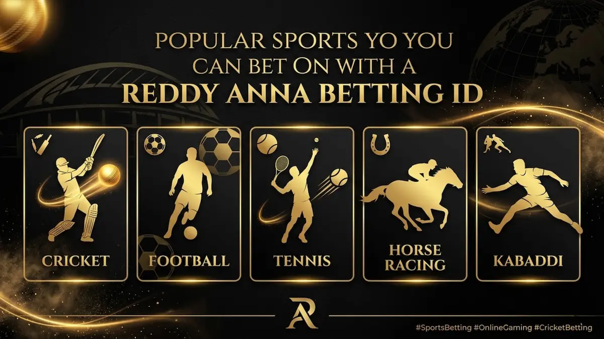 Popular Sports you can bet on with Reddy Anna ID