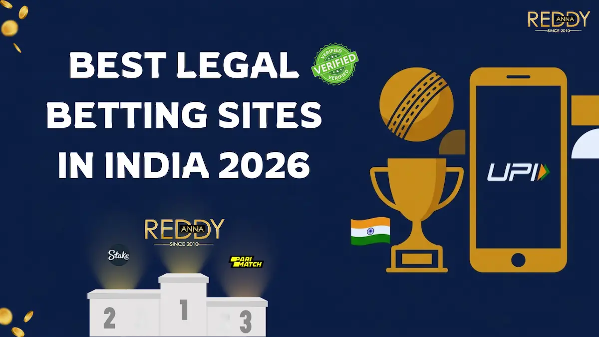 Best legal betting sites India 2026 — Reddy Anna Ranked #1