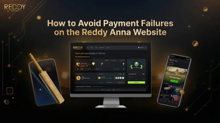 How to Avoid Payment Failures on Reddy Anna Website
