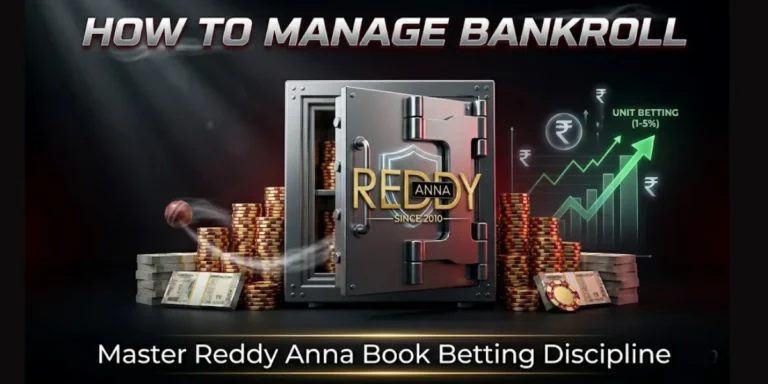 How to Manage Bankroll on Reddy Anna Book