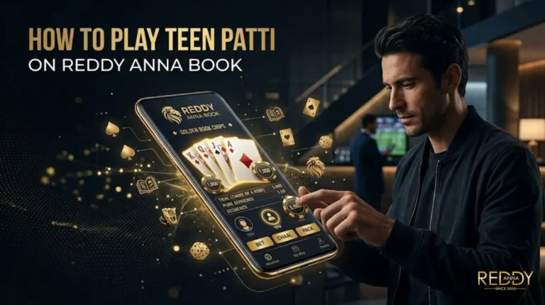 How to Play Teen Patti on Reddy Anna Book