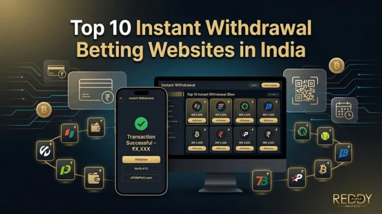 Instant Withdrawal Betting Websites in India