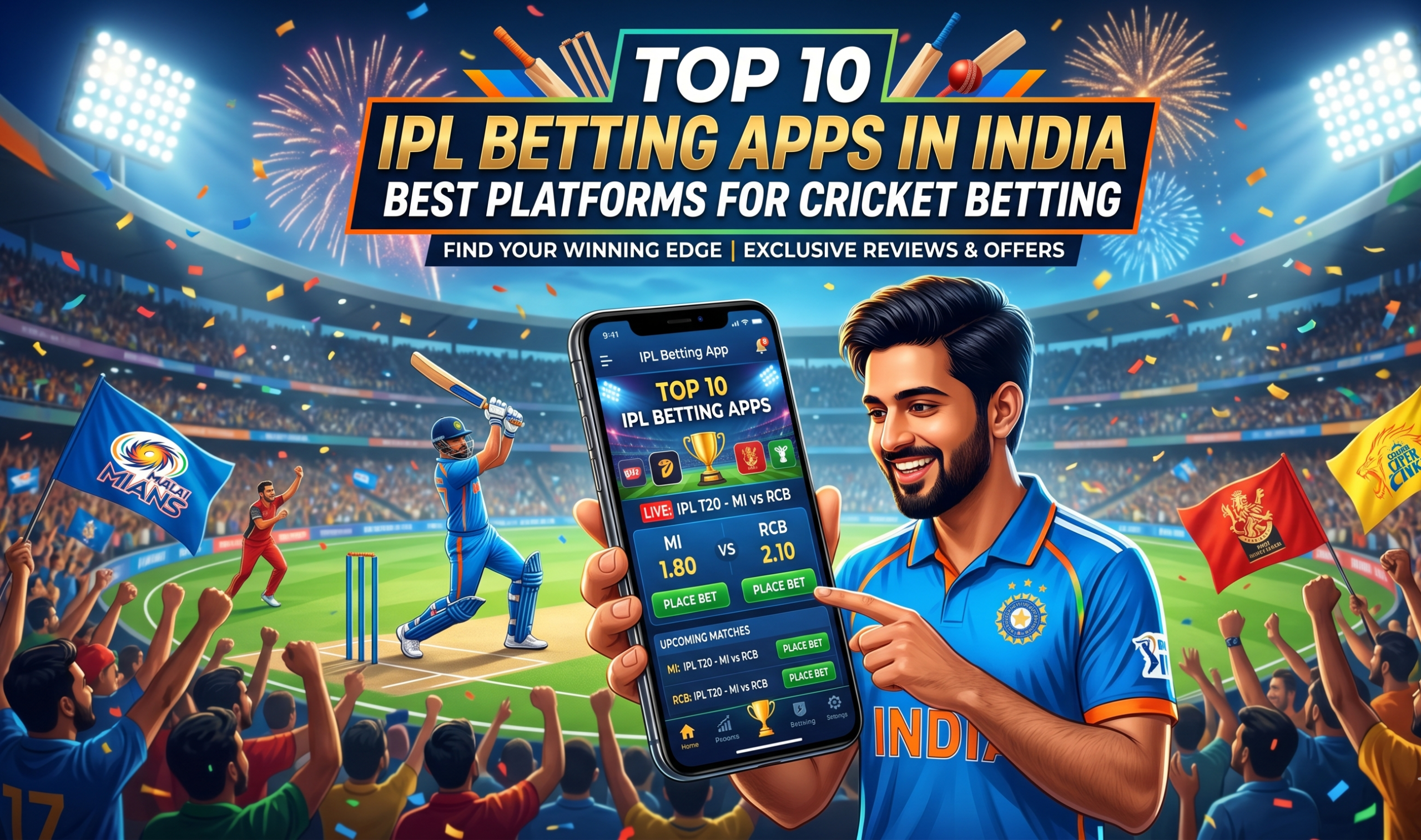 Top 10 IPL Betting Apps in India