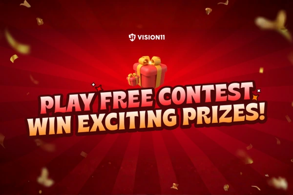 Vision11 Free Entry Fantasy Cricket App