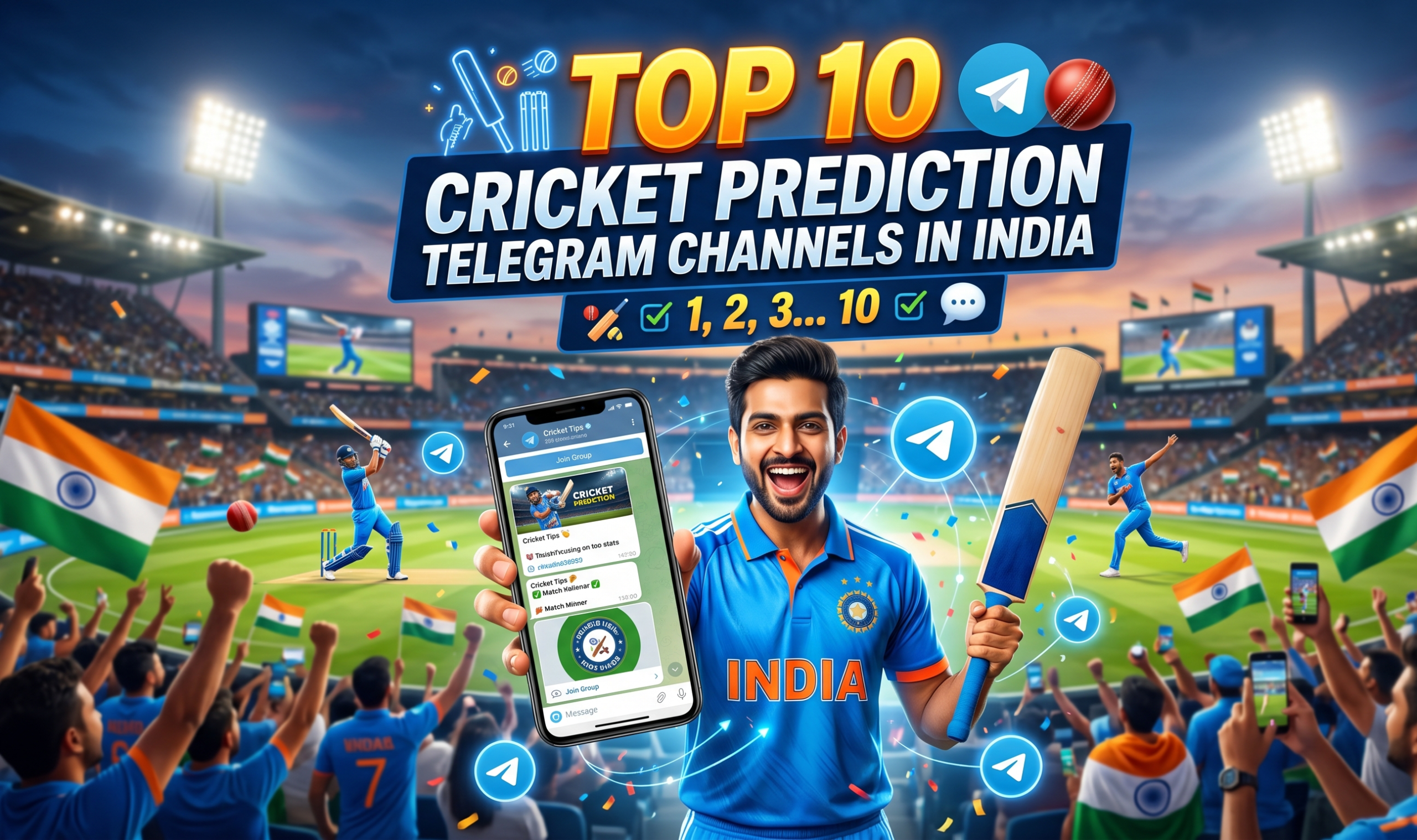 top 10 cricket prediction telegram channel