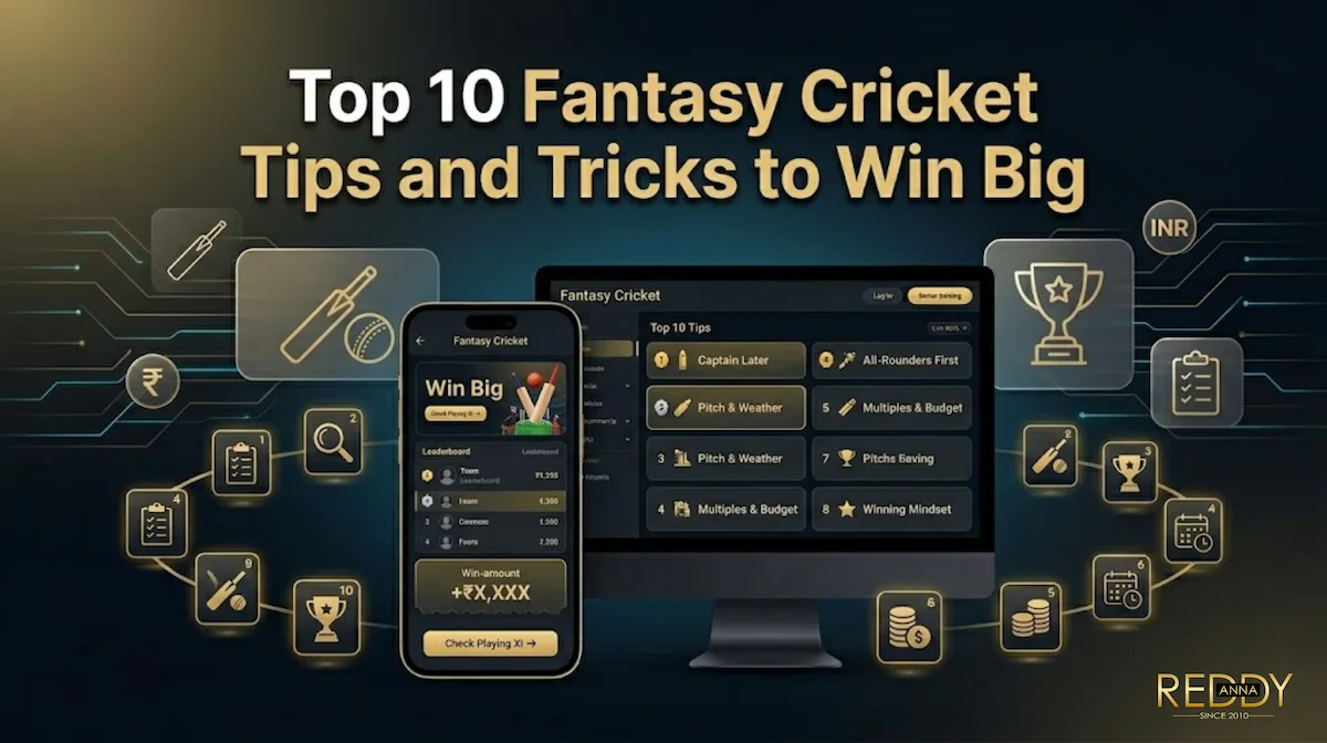 Fantasy cricket tips and tricks