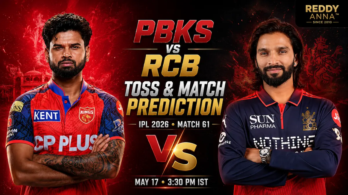 PBKS vs RCB Toss & Match Prediction 61st Match IPL 2026