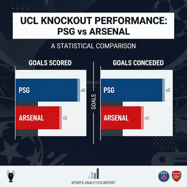 PSG vs Arsenal Match Stats